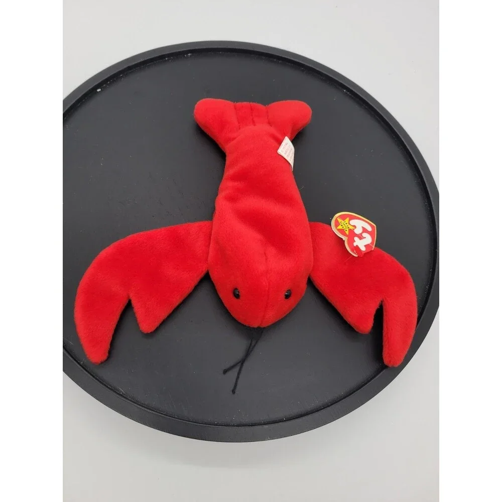 TY Beanie Baby - PINCHERS the Lobster 8.5 inch Stuffed Animal Toy